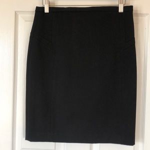 Express black pencil skirt